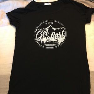 “Let’s get lost tonight” tee